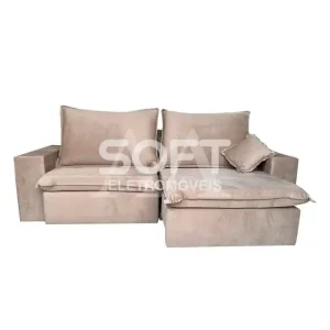 ESTOFADO RG VIENA RETRATIL 2.50 BEGE ESCURO INCA 16