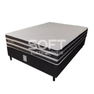 CJ BASE BOX/COLCHAO 138X188X30 DESIGN TOP FLEX OURO TEC VIRTUAL CHUMBO