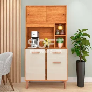 KIT 4P 1G FELLICCI DALIA 90 CINAMOMO/OFF WHITE