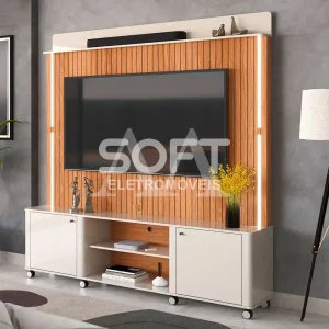 HOME LUKALIAM FLORENCA RIPADO 3D OFF WHITE NEW/JEQUITIBA