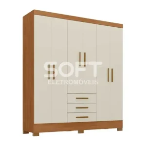 ROUPEIRO 6P. ABRIR 3G RODIAL ITACARE CINAMOMO/OFF WHITE 51GR6376