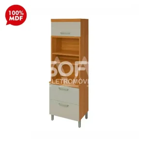 PANELEIRO NESHER TORRE QUENTE 2P 1G PRINCESA FREIJO/OFF WHITE 500355