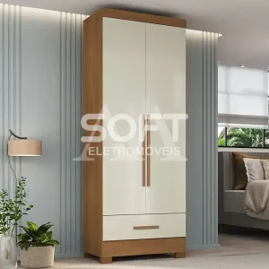 ROUPEIRO 2P. ABRIR 1G RODIAL SMART PLUS CINAMOMO/OFF WHITE 51GR2123S