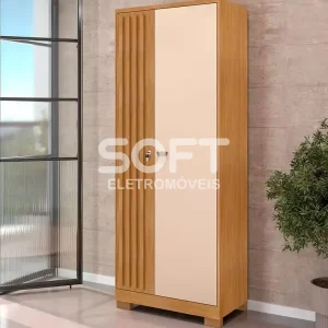 MULTIUSO 2P. ABRIR INCORPLAC 705 C/CHAVE CARVALHO AMERICANO/OFF WHITE