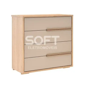 COMODA 4G ROBEL CONCEPT PUX PERFIL HANOVER/FENDI LISO