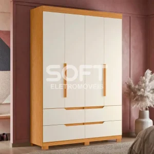 ROUPEIRO 4G 4P. ABRIR ALBATROZ DOBLE CINAMOMO/OFF WHITE