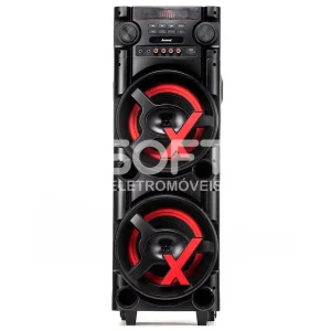 CAIXA DE SOM AMVOX AMPLIFICADORA ACA 1000 NEW X 1000 WATS