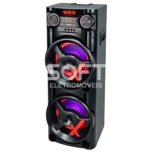CAIXA DE SOM AMVOX AMPLIFICADORA ACA 1900 PESADAO 1900 WATS