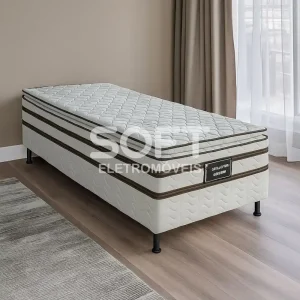 CAMA BOX D28 88X188X64 DESIGN MASTER C/PILLOW