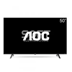 SMART TV AOC 50U7045/78G DLED 50" 4K ROKU 3 HDMI 1 USB WIFI INTEGRADO