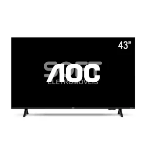 SMART TV AOC 43S5155/78G DLED 43" ROKU 3 HDMI 1 USB WIFI INTEGRADO