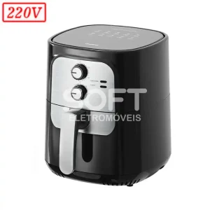 FRITADEIRA 5,5L GAABOR AIR FRYER VINTAGE AF-65M01A 1400W 220V PRETO/PR