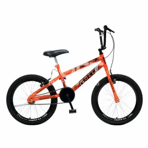 BICICLETA COLLI MAX BOY CROSS ARO 20 S/MARCHA LARANJA NEON