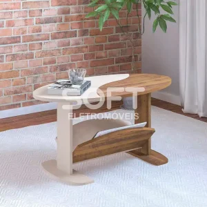 MESA CENTRO ARTELY ISIS PINHO / OFF WHITE