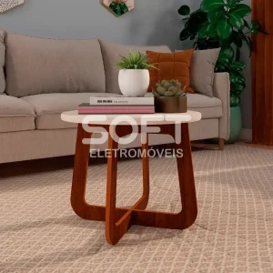 MESA CENTRO ARTELY JASMIN OFF WHITE/CEDRO