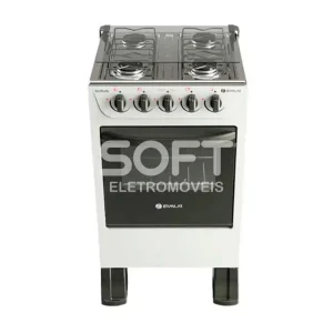 FOGAO 4B BRASLAR PISO NEW SIRIUS PLUS AUTOMATICO BRANCO