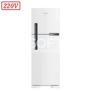 REFRIGERADOR BRASTEMP DOMEST BRM44 FROST FREE DUPLEX 375L 220V BRANCO