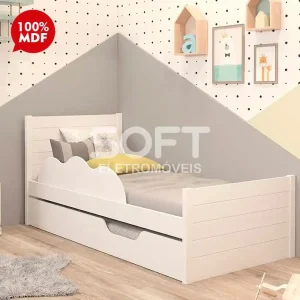 CAMA CIMOL BIBOX ELZA BRANCO