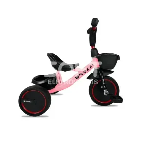 TRICICLO COLLI KIM C/ CESTINHA ROSA