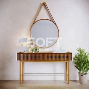 APARADOR IMCAL DUNE RIPADO OFF WHITE/NATURE