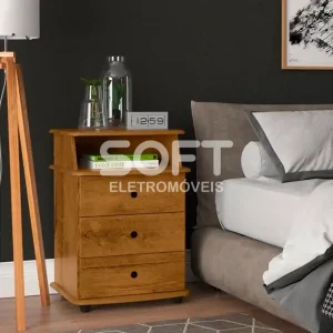 MESA DE CABECEIRA 3G EJ MUDO LUXO NEW FREIJO