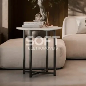 MESA LATERAL EJ FLOW OFF WHITE