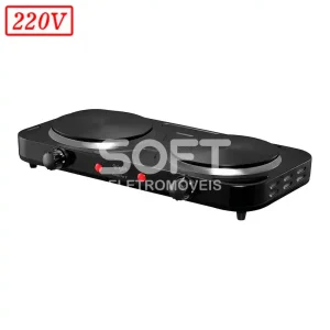 FOGAO 2B ELETRICO ELGIN 220V PRETO