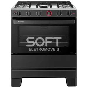 FOGAO 5B ESMALTEC IDEAL SUPER 5121 PRETO