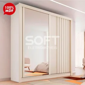 ROUPEIRO 2P CORRER 4G EUROPA LUGANO C/ ESPELHO OFF WHITE