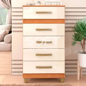 COMODA 5G FELLICCI MALTA CINAMOMO/OFF WHITE