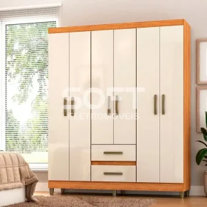 ROUPEIRO 6P. ABRIR 2G FELLICCI COIMBRA C/PES CINAMOMO/OFF WHITE