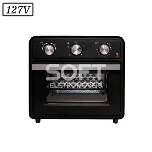 FORNO ELETRICO FOGATTI AIR FRYER 22L 127 PRETO