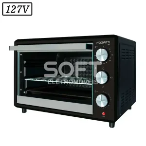FORNO ELETRICO FOGATTI I40 40L 127V PRETO