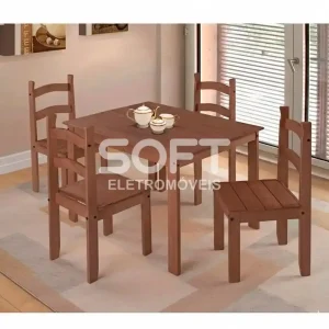 CJ MESA 4C FRANCINE NEUZA RETANGULAR 100X70 CHOCOLATE