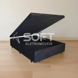 BASE BAU 138X188X39 PAZ FLEX BAU CORINO PRETA