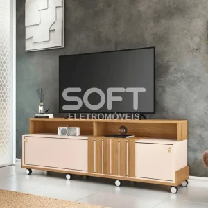 RACK BANCADA HB GRACI 1.8 FREIJO/OFF WHITE