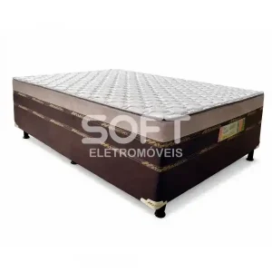 CAMA BOX D28 138X188X52 MERON SAFIRA PLUS