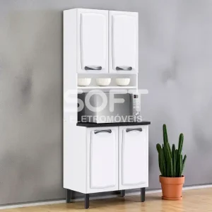 PANELEIRO ITATIAIA 4P P/MICRO NEW PREMIUM 80CM BRANCO 1923