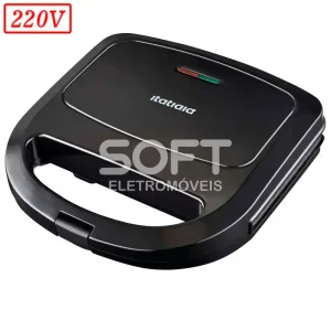 SANDUICHEIRA GRILL ITATIAIA ESSENCIAL 750W 220V PRETA