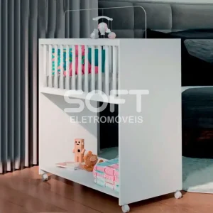 MINI BERCO JA BABY 2 EM 1 BRANCO