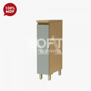 BALCAO NESHER 1P ABRIR RAINHA P/CONDIMENTOS 20CM NATURE/VERDE 500856