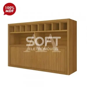 ARMARIO NESHER 1P ABRIR BASCULANTE C/ NICHO ADEGA IMPERATRIZ 120CM FRE