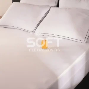 PROTETOR COLCHAO ORTOBOM 140X190X30 IMPERMEAVEL BRANCO