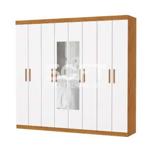 ROUPEIRO 8P. ABRIR 4G CARIOCA RUBI C/ESP E C/PE CINAMOMO/BRANCO