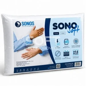 TRAVESSEIRO SONOS SOFT 68X48X14