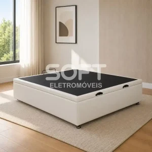 BASE BAU 138X188X38 ULTRABOX SOMMIER ROMA BAU CORANO BRANCO