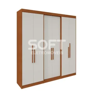 ROUPEIRO 6P. ABRIR 2G HERVAL PH1804 C/PES CARVALHO VERMONTT/OFF WHITE