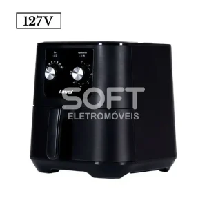 FRITADEIRA AMVOX AIR FRYER ANALOGICA 7L ARF1255 1700W 110V INOX/PRETA
