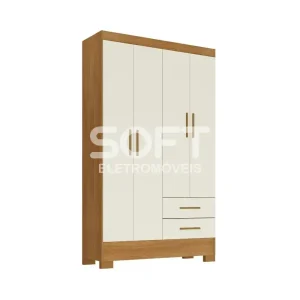 ROUPEIRO 4P. ABRIR 2G RODIAL IMPERATRIZ CINAMOMO/OFF WHITE 51GR42242026