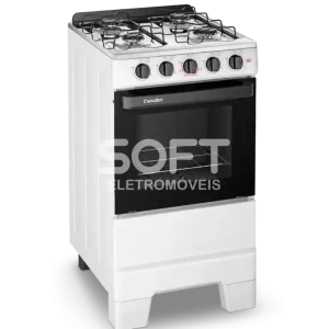 FOGAO 4B ESMALTEC IDEAL POP 4120 BRANCO
